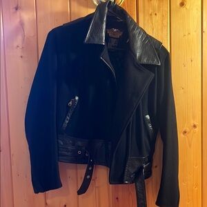 Women's Black Leather Jacket
